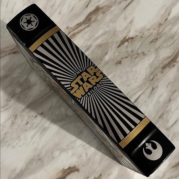 The Star Wars Trilogy Silver Gilded Hardcover EXC - Picture 3 of 7